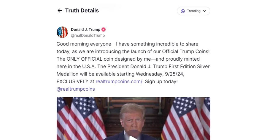trump coin