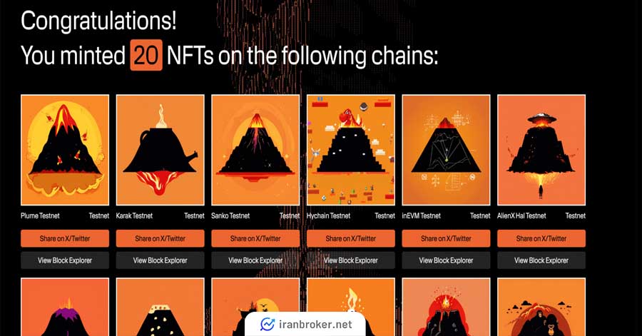 ضرب NFT در Metalayer