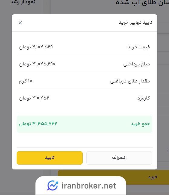 فاکتور خرید طلای آب شده در زرپی