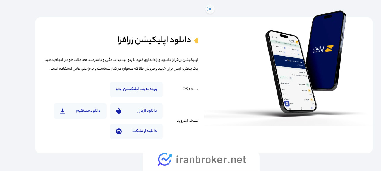 اپلیکیشن زرافزا