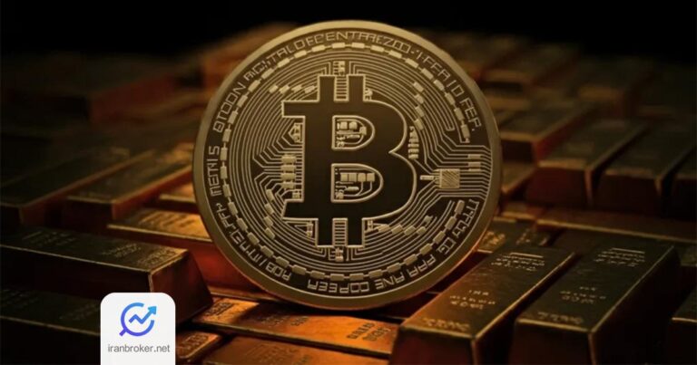بیت‌ کوین علی رغم رشد 40 درصدی، در این معیار کلیدی از طلا عقب ماند