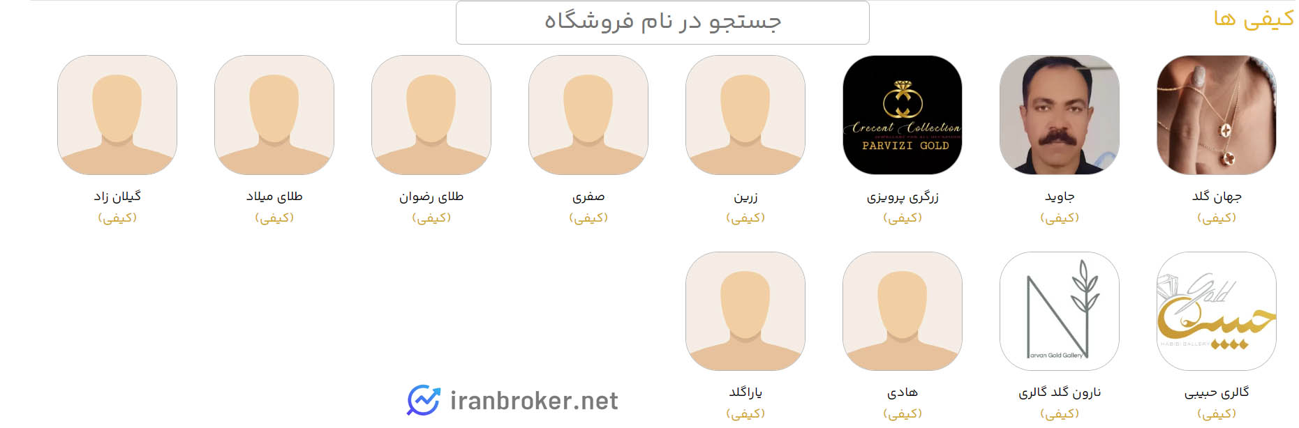 کیفی طلا در بازارطلا