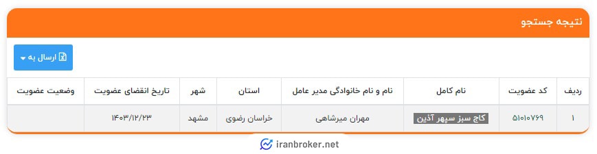 عضویت شرکت مادر بیدارز در نظام صنفی رایانهای کشور