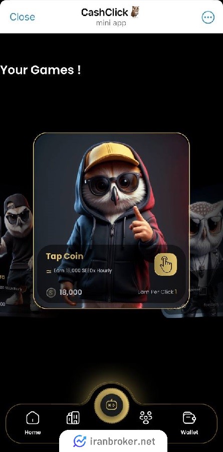 جمع‌آوری توکن SEEDx در بخش ضربه زدت