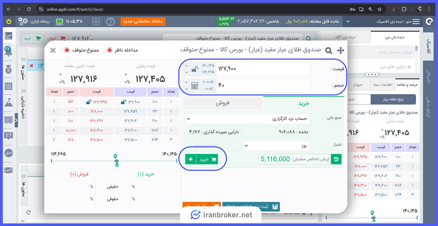 مراحل خرید واحدهای صندوق عیار از طریق کارگزاری آگاه