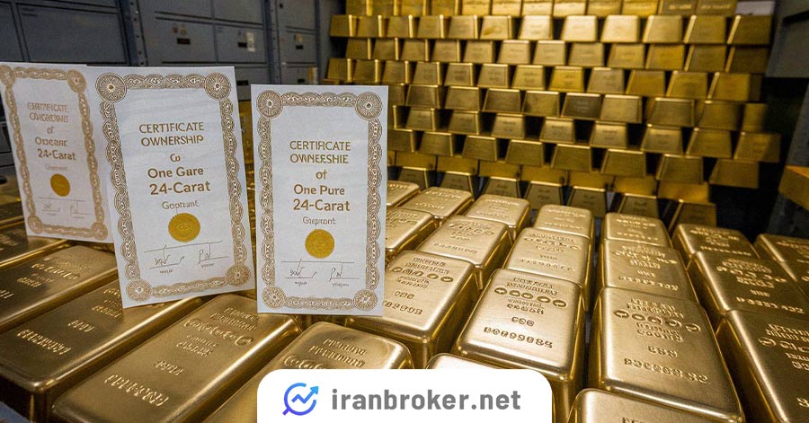 Gold deposit certificate1