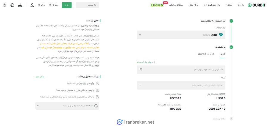 مراحل برداشت ارز دیجیتال