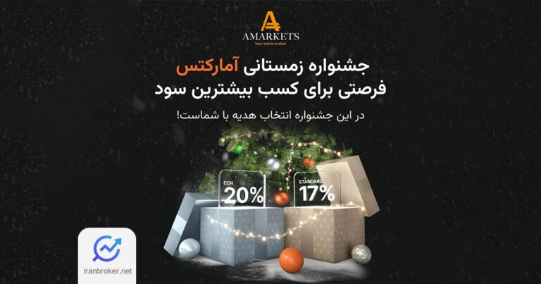 بروکر آمارکتس جشنواره زمستانی خود را با هدایای جذاب آغاز کرد