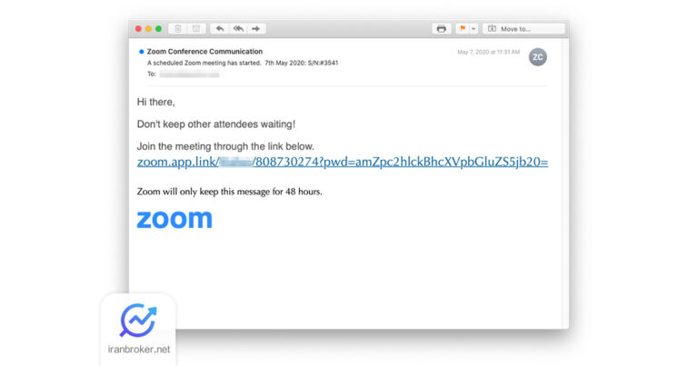 هشدار: مراقب لینک های فیشینگ جلسات آنلاین زوم (Zoom) باشید!