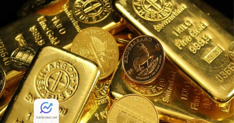 افزایش قیمت طلا همزمان با کاهش ارزش دلار آمریکا