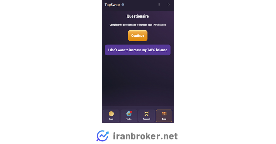 پرسشنامه تپ سواپ