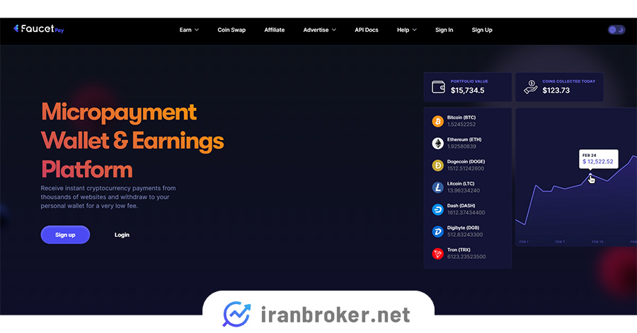 ایردراپ تتر در فاست پی