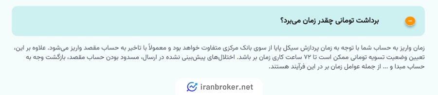 برداشت ریالی صرافی گیوکس