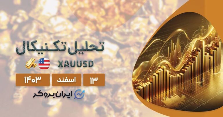 تحلیل تکنیکال چارت طلا ۱۳ اسفند ۱۴۰۳