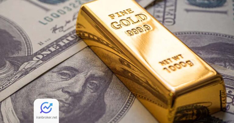 افزایش قیمت طلا در پی کاهش ارزش دلار و تنش های اوکراین