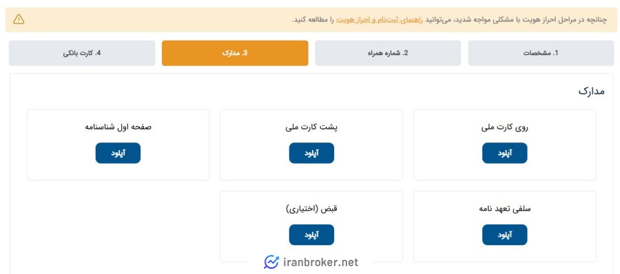 احراز هویت در پارس بیت