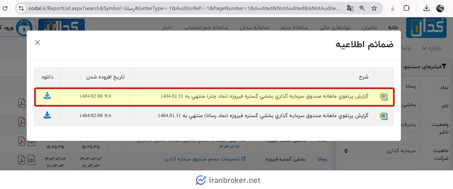 صندوق چتر در کدال