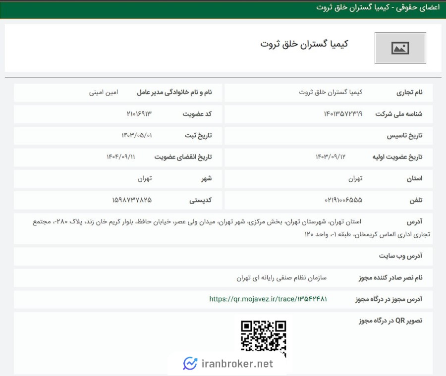 عضویت وال گلد در سازمان نظام صنفی رایانه ای کشور