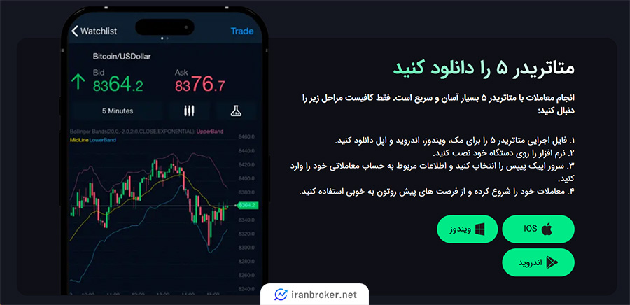 پلتفرم معاملاتی بروکر اپیک پیپس