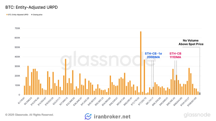 شاخص URPD (UTXO Realized Price Distribution)