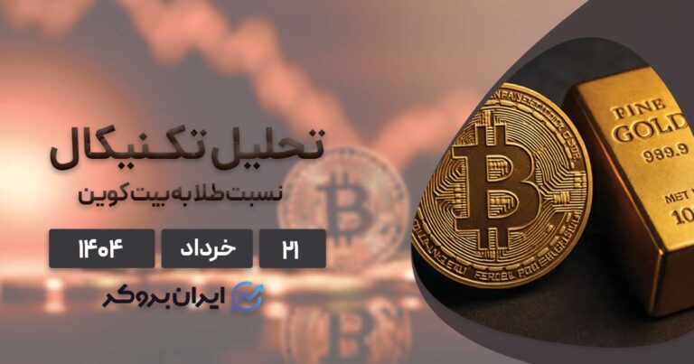بررسی چارت XAUBTC در ۲۱ خرداد | آیا وقت ریزش طلا و صعود بیت کوین فرا رسیده؟