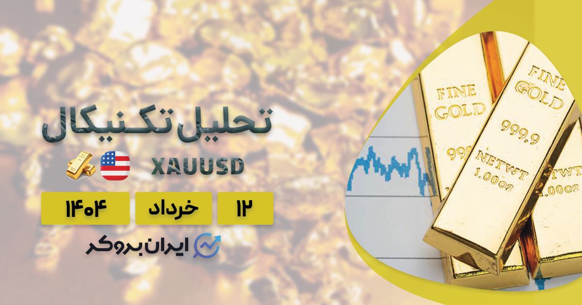 تحلیل تکنیکال طلا فارکس ۱۲ خرداد
