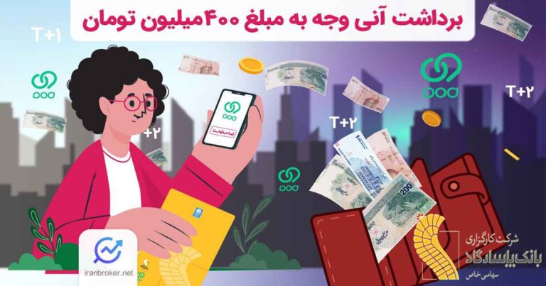 کارگزاری بانک پاسارگاد، سقف تسویه آنی را تا ۴۰۰ میلیون در شبانه روز افزایش داد