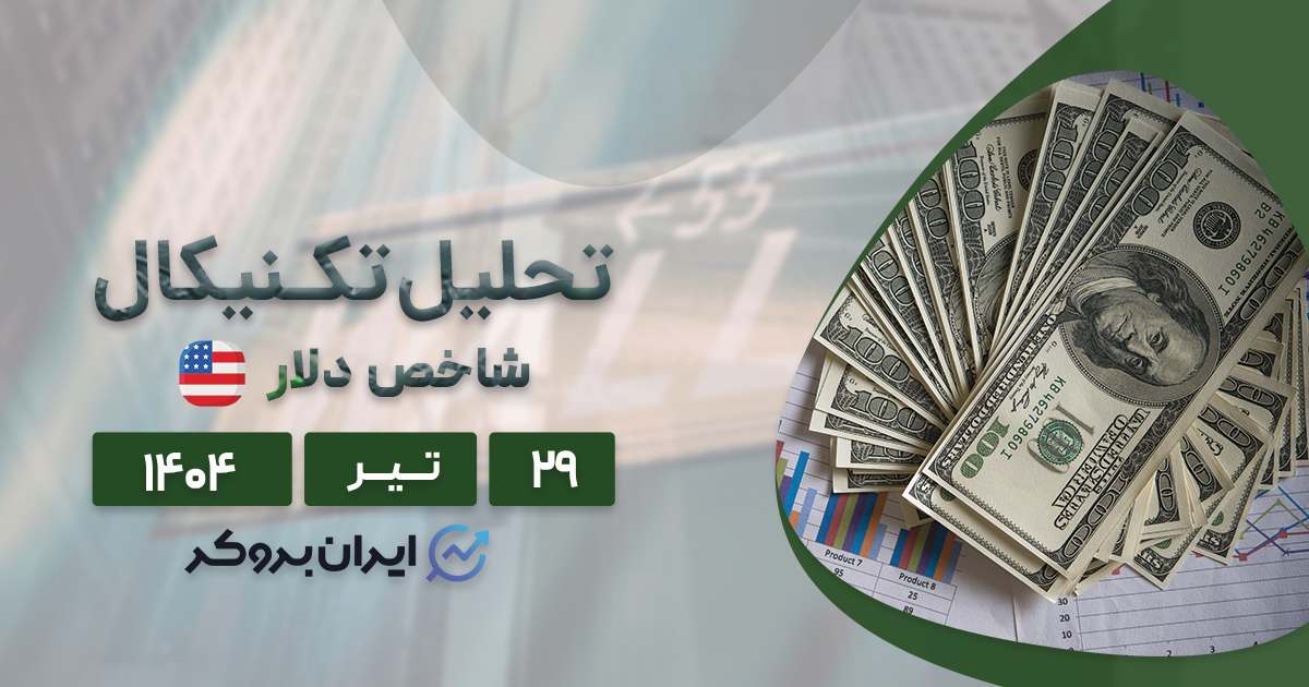 تحلیل تکنیکال و فاندامنتال چارت شاخص دلار (DXY) ۲۹ تیر