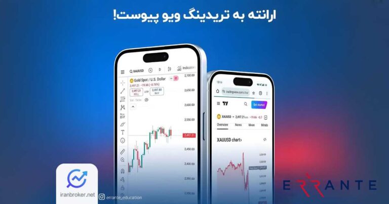 حضور رسمی بروکر ارانته در تریدینگ‌ ویو با امکانات تحلیلی