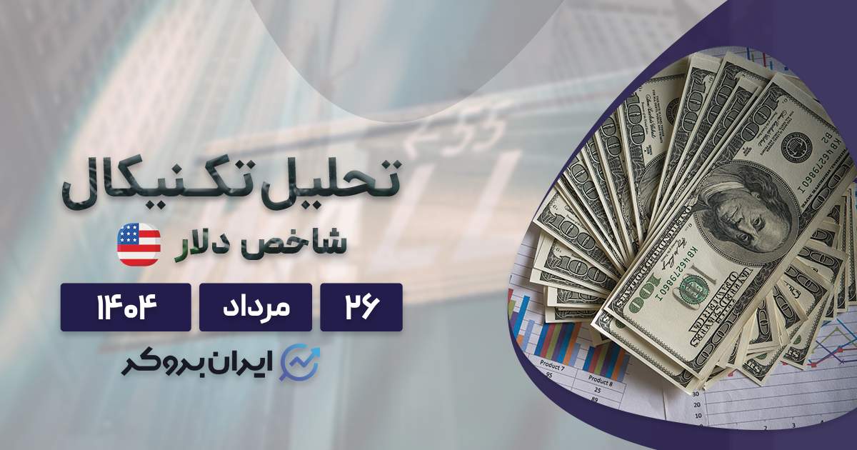 تحلیل تکنیکال و فاندامنتال شاخص دلار (DXY) ۲۶ مرداد