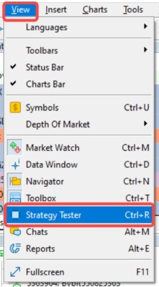 چگونه از یک اکسپرت در متاتریدر بک تست بگیریم؟