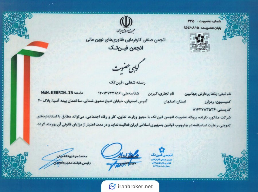 بررسی اعتبار کبرین