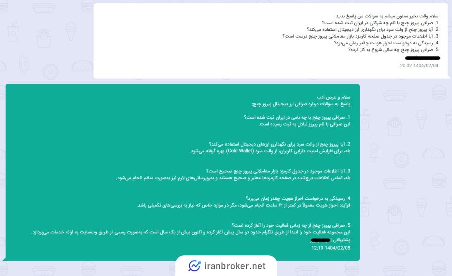 اعتبار پیروز چنج