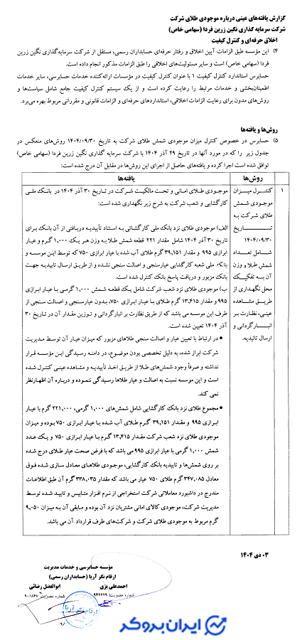 شفافیت مالی اینوی