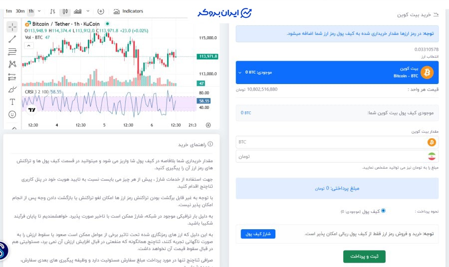 معامله در ثناچنج