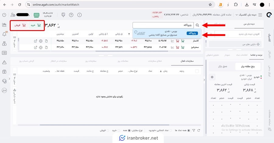 آموزش خرید صندوق پتروآگاه