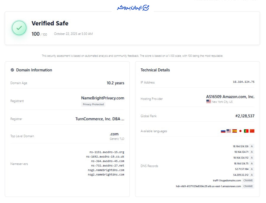 اعتبار صرافی novaex