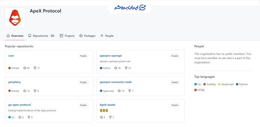 گیت هاب صرافی Apex Omni