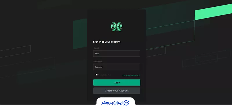 ثبت نام در پراپ ایکس (PropX)