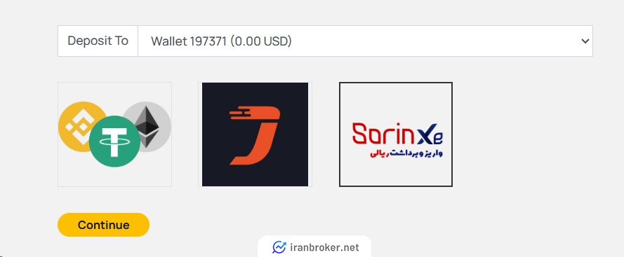 روش های واریز و برداشت در بروکر وان رویال