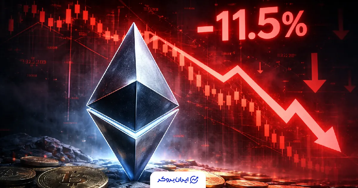 ریزش قیمت اتریوم