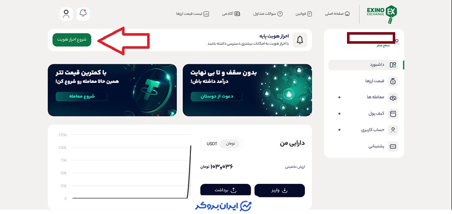 احراز هویت در اکسینو