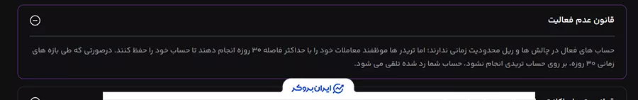 قانون عدم فعالیت پراپ فرم فانددگیت (FundedGate)