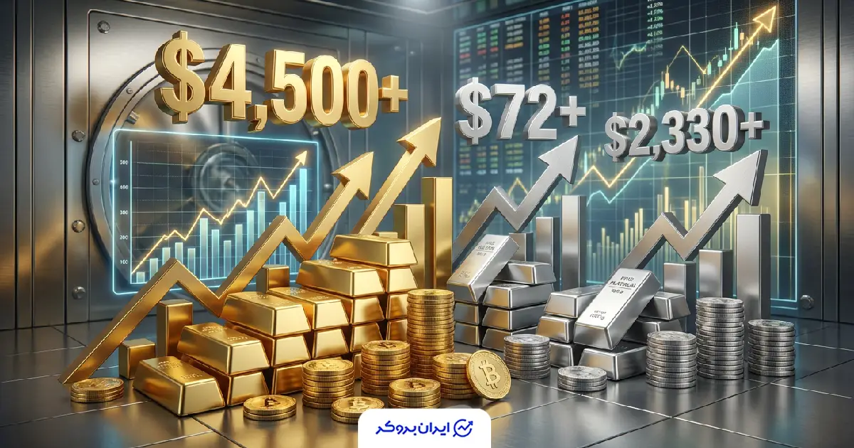 رکورد قیمت طلا