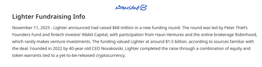 تامین مالی صرافی لایتر