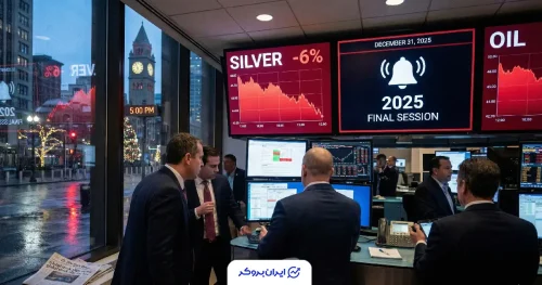 سقوط ناگهانی نقره و ریزش سنگین نفت در روز آخر!