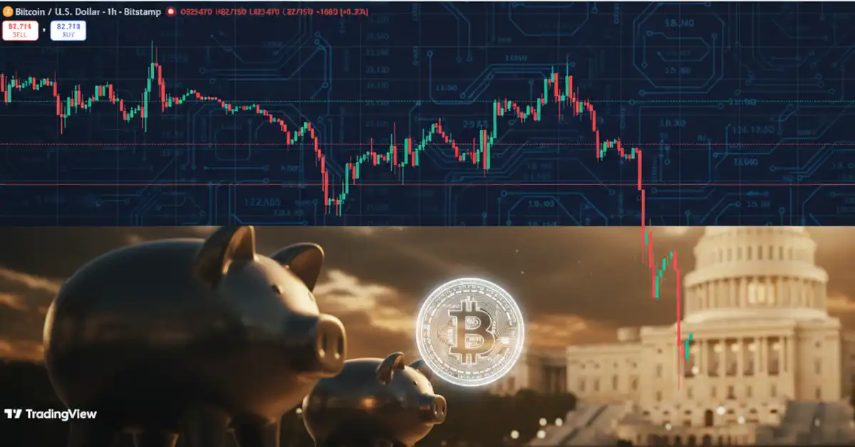 ریزش شدید بیت کوین