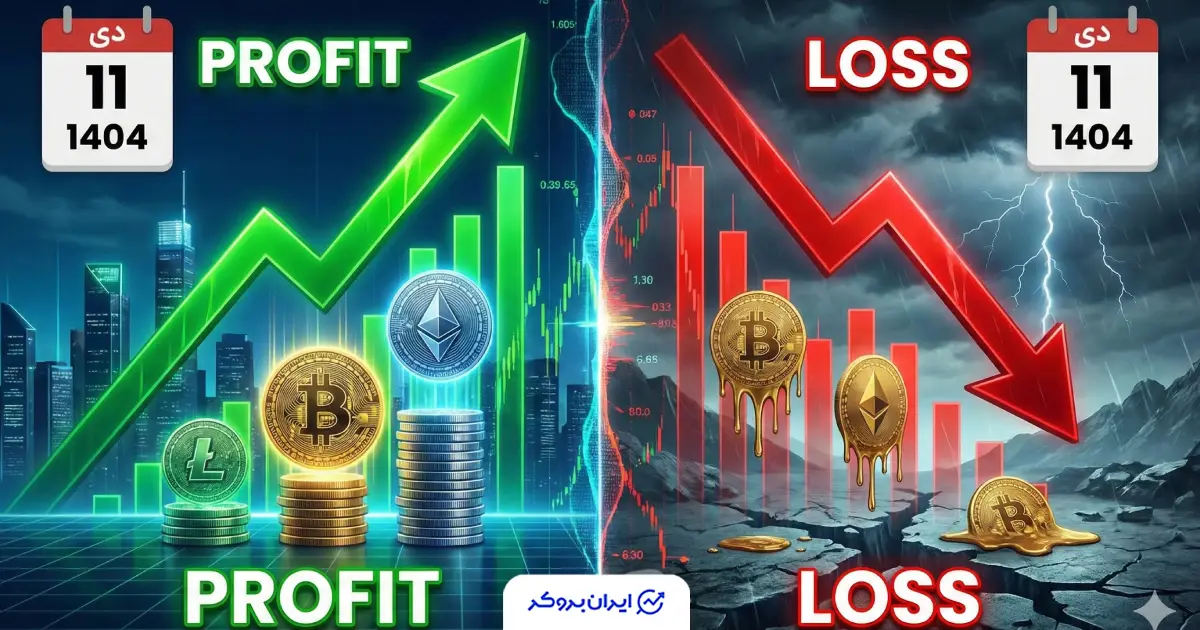 پرسودترین و پرضررترین ارزهای دیجیتال پنج شنبه 11 دی 1404