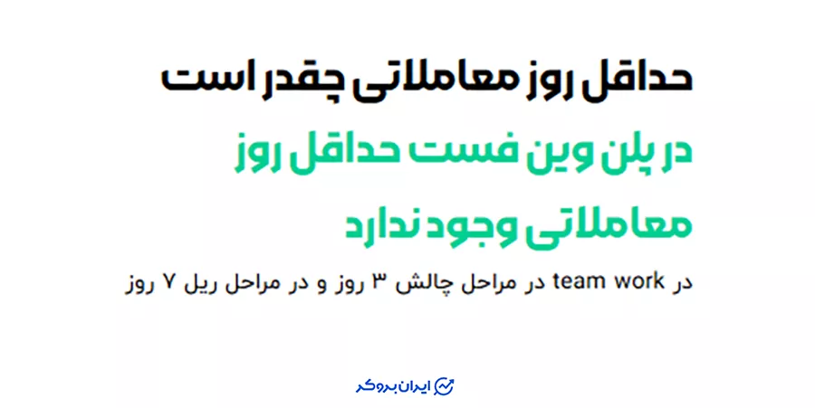 حداقل روز معاملاتی در وین پراپ (WinProp)