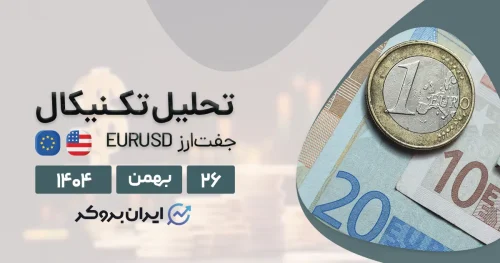 تحلیل تکنیکال یورو به دلار بازار فارکس ۲۶ بهمن